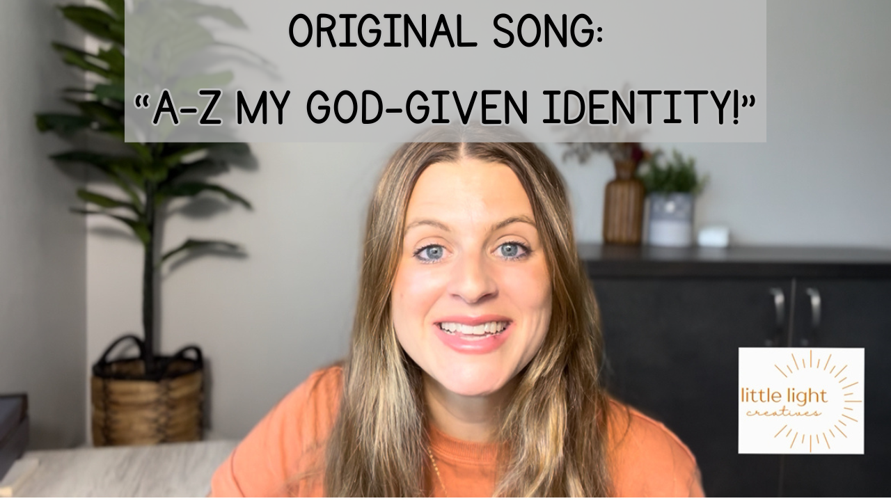 A-Z My God-Given Identity Bible Flashcards