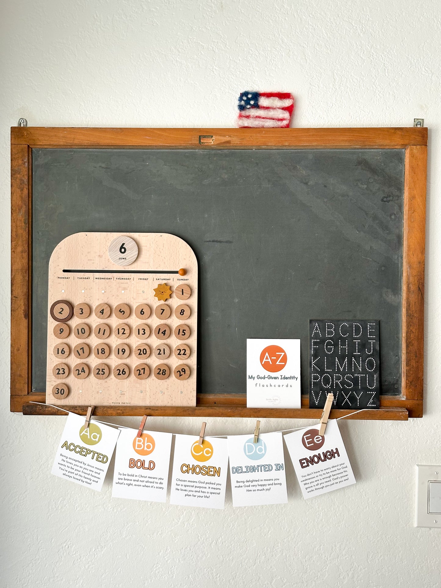A-Z My God-Given Identity Bible Flashcards